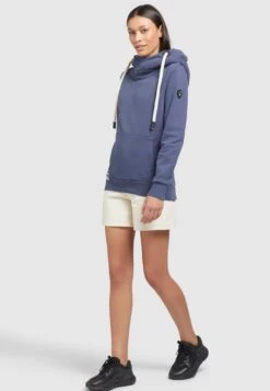 Khujo Rhabea - Hoodie - Dunkelblau -Lyno Kleding Winkel 91afe145c430488fb87d0061808f7e45