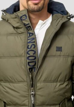 Indicode Jeans RegularFit - Winterjas - Dark Green -Lyno Kleding Winkel 93e5a67ea9c04935bc589d7ea728c00a