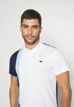 Lacoste Sport Tennis - Poloshirt - White/Navy Blue-Overview -Lyno Kleding Winkel 946cce5a86c8451d9576e40ca56f3f16
