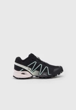Salomon Speedcross 3 - Sneakers Laag - Black/Bleached Aqua/Silver Metallic -Lyno Kleding Winkel 9559d6dea64147b1bffa83cf9675787f