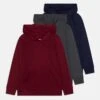 Friboo 3 Pack - Hoodie - Multi-Coloured/Blue/Dark Red -Lyno Kleding Winkel 95f92ce57963469bacec7cc15d159f66