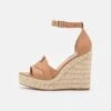 Steve Madden Sivian - Sandalen Met Hoge Hak - Camel -Lyno Kleding Winkel 9640fea037a64bd2a36036646ef8f0ba