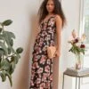 Anna Field Maxi-Jurk - Black/Pink/Multicoloured 2 Anna Field Maxi-Jurk - Black/Pink/Multicoloured -Lyno Kleding Winkel 96709651080d423290ca2f3609bc50f0