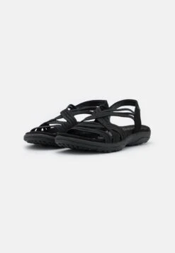 Skechers Reggae Slim Fit - Sandalen - Black Gore -Lyno Kleding Winkel 97840cee0c434d808e1f35f80d39fed6