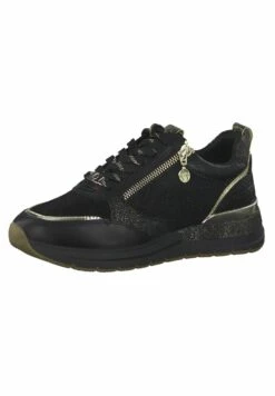 Tamaris Sneakers Laag - Black Gold -Lyno Kleding Winkel 98ed213943cf40678acff599e9ead1f0
