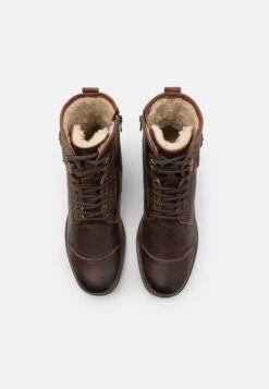 Pier One Leather - Veterboots - Brown 11 Pier One Leather - Veterboots - Brown -Lyno Kleding Winkel 9cdda29c31d1480bad87b1b7287b863e