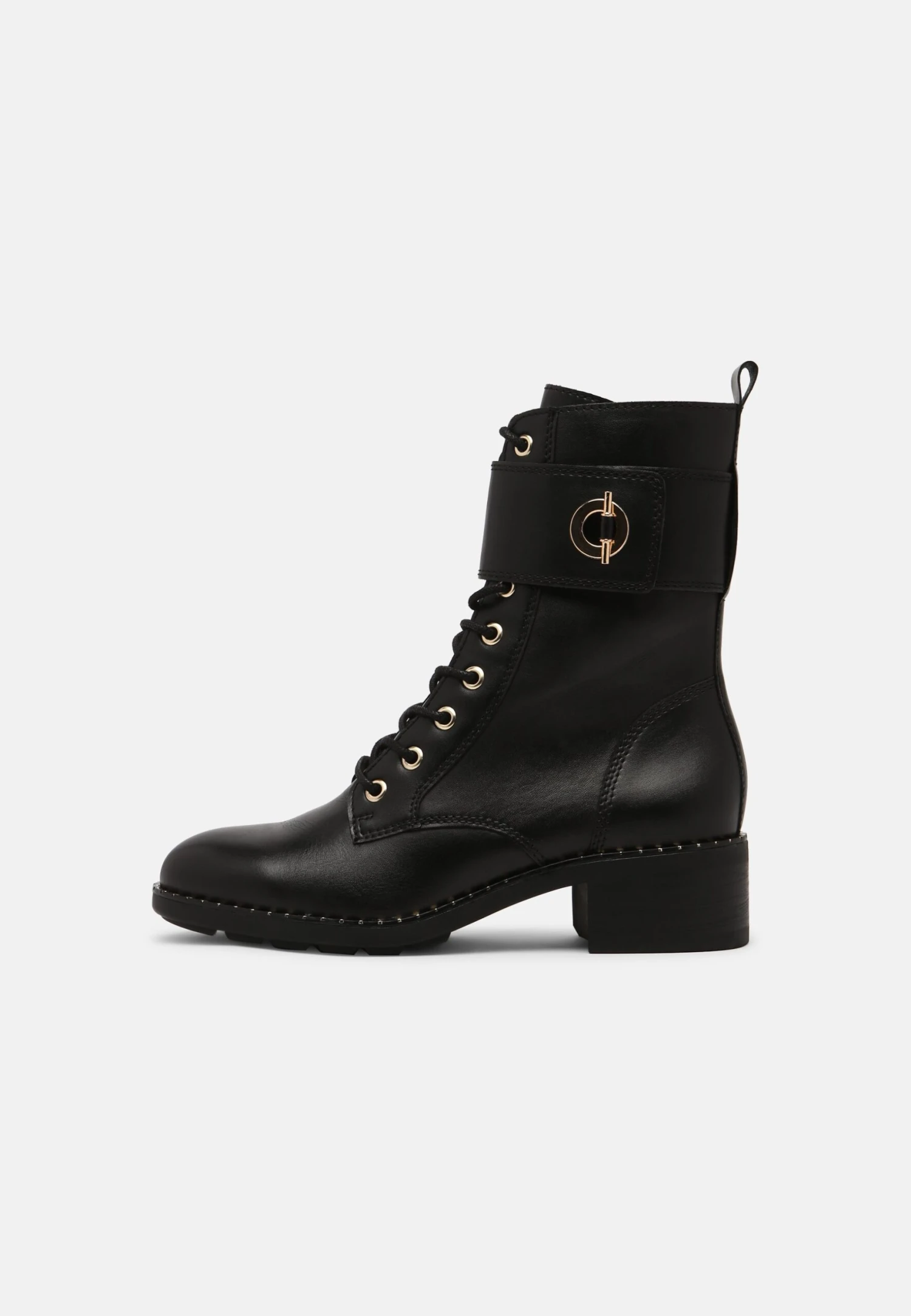 Tamaris Veterboots - Black/Gold 4 Tamaris Veterboots - Black/Gold - Afbeelding 2