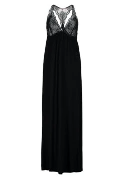 Anna Field Anna Long Viscose Dress- Nachtjapon - Black -Lyno Kleding Winkel a29eb6fb26b74df3b7d7c4a763c5ddc9