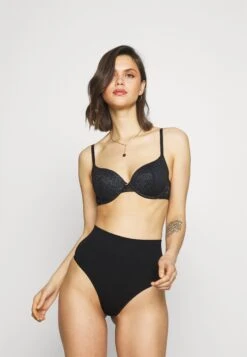 Anna Field 2Pp High Waist Thong - String - Black -Lyno Kleding Winkel a445742073d54b29ad603d96bf5cfa73