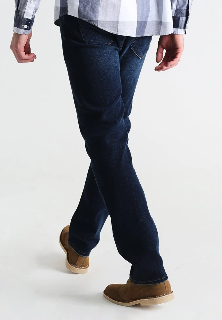 Pier One Basic - Straight Leg Jeans - Dark Blue Denim 5 Pier One Basic - Straight Leg Jeans - Dark Blue Denim - Afbeelding 3