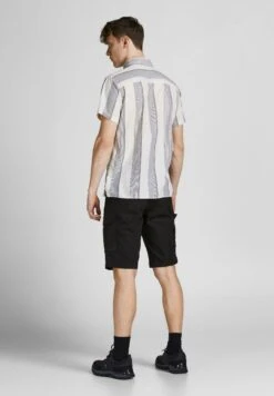 Jack & Jones Unifarbene Dex Mit Cargotaschen - Shorts - Schwarz -Lyno Kleding Winkel a5054eba47b14da49563bf941fb04158