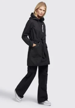 Khujo Lauren - Parka - Schwarz -Lyno Kleding Winkel a758d7e68197496a9b2110ce54860d86