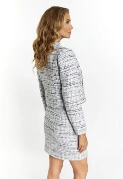 Faina Bouclé - Blazer - Blau Mehrfarbig -Lyno Kleding Winkel a8aff5df52074495b94d5c7915668390