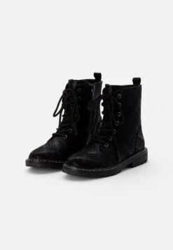 Friboo Booties - Veterboots - Black -Lyno Kleding Winkel a9f4d58faaa04d1eac60dd1c46becea0