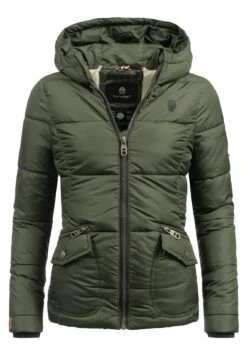 Navahoo Megan - Winterjas - Olive Green -Lyno Kleding Winkel ac2b2bb2772e4ba1a6844aac18496af4