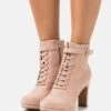 Veterboots - Light Pink -Lyno Kleding Winkel ae24a3aa17a14e2b8b3a060160935e11