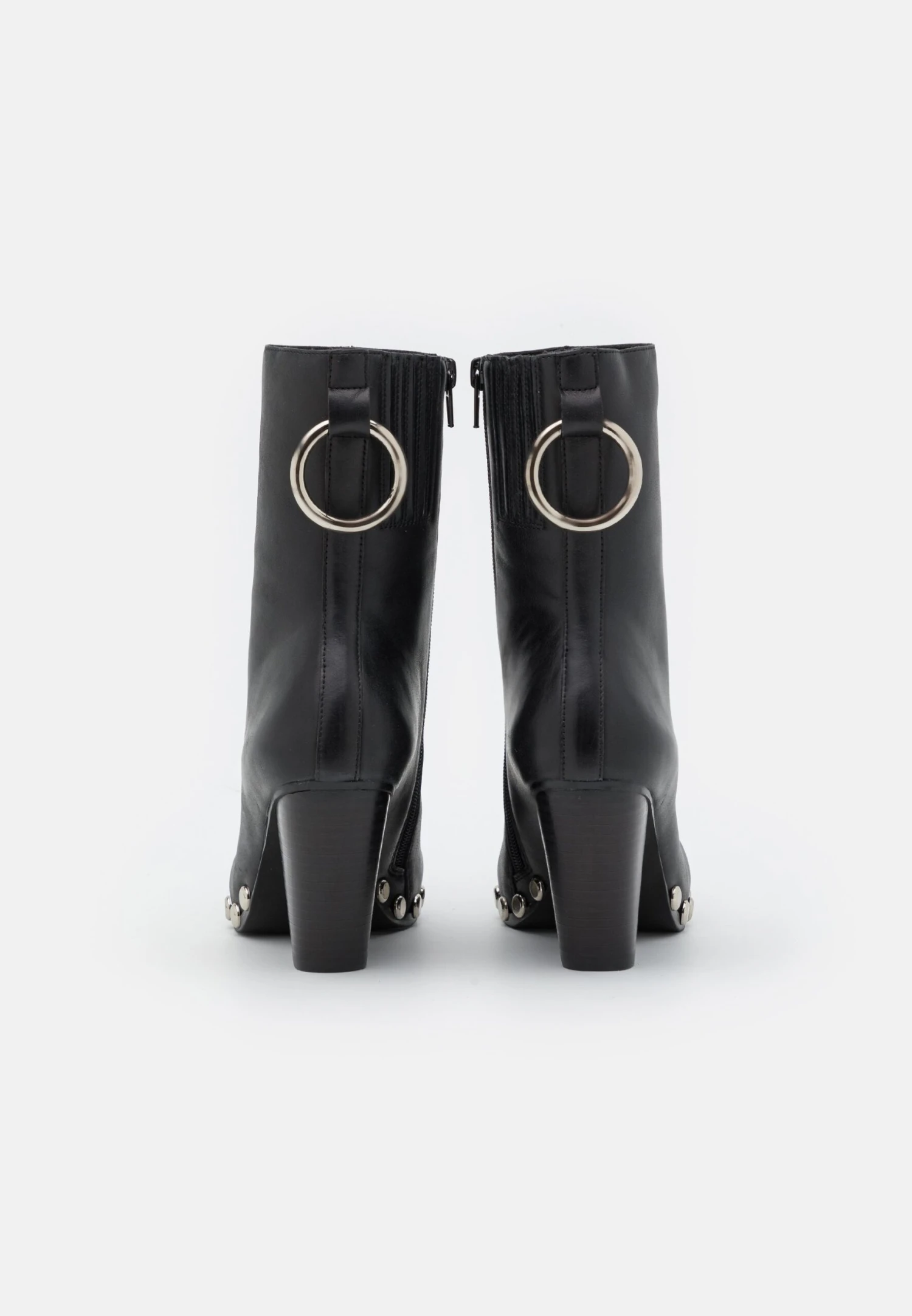 Jeffrey Campbell Walton - Cowboy-/Bikerlaarsjes - Black 6 Jeffrey Campbell Walton - Cowboy-/Bikerlaarsjes - Black - Afbeelding 4