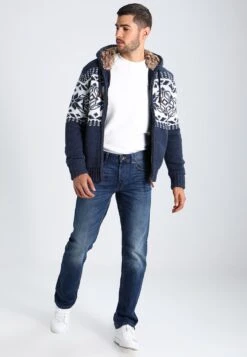 Pier One Vest - Blue Melange -Lyno Kleding Winkel af584458c6fb44b683f22004a587e8b7