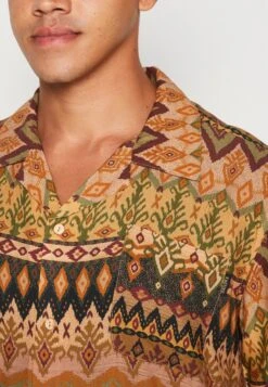 Kaotiko Shirt Mojave Unisex - Overhemdblouse - Brown -Lyno Kleding Winkel b13318f4a00e42b5a0c463e457727c80