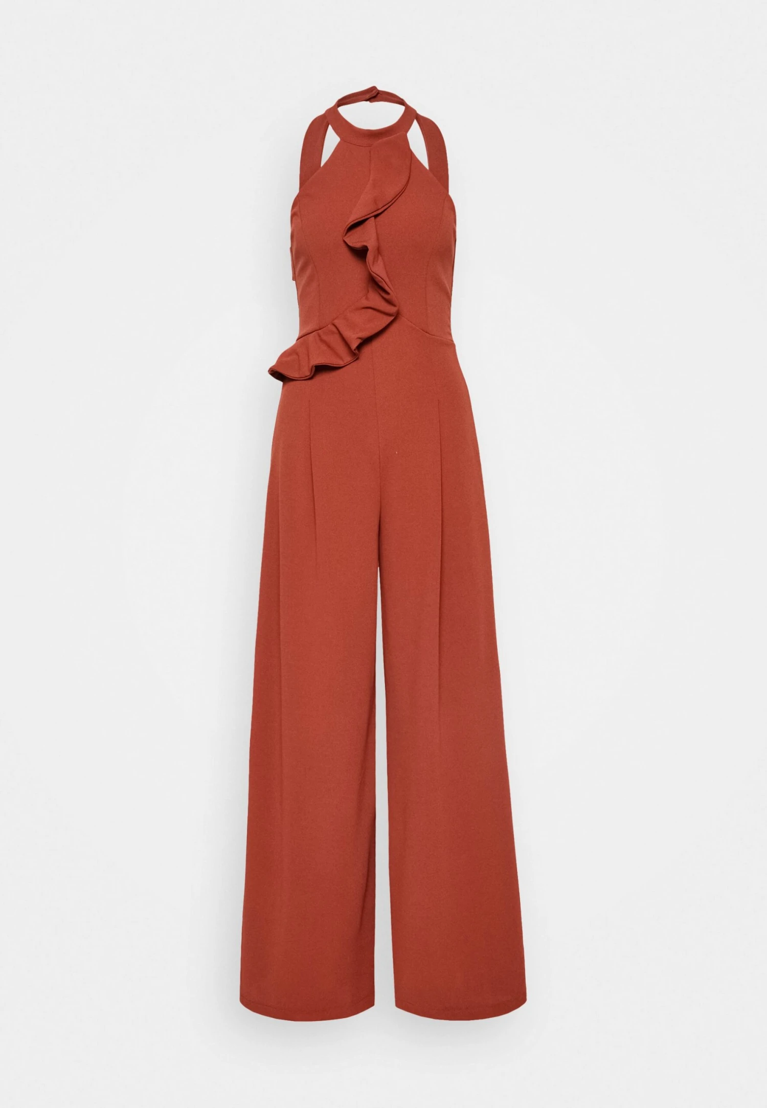 Wal G Penelope Frill - Jumpsuit - Burnt Orange 7 Wal G Penelope Frill - Jumpsuit - Burnt Orange - Afbeelding 5