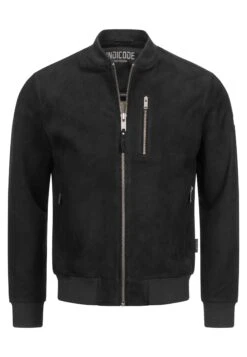 Indicode Jeans Maddoc - Leren Jas - Black -Lyno Kleding Winkel b692d235c089402db2c0c84710e9d9cd