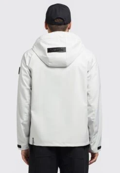 Khujo Adam - Regenjas - Hellgrau -Lyno Kleding Winkel b7b0de9fc8704834b04290c425220e69