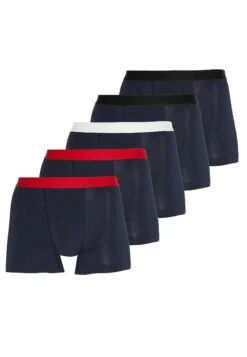 Pier One 5 Pack - Onderbroeken - Dark Blue/Red -Lyno Kleding Winkel ba6f2f15b66a486c8ed852722b2b6472
