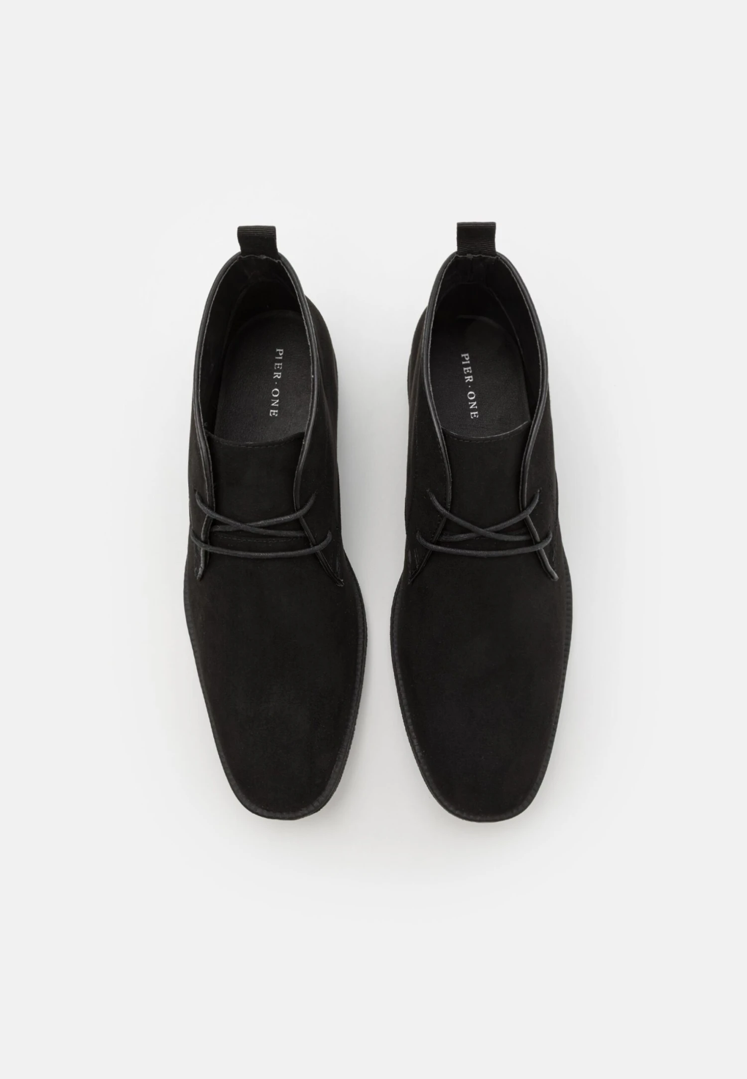 Pier One Unisex - Sportieve Veterschoenen - Black 6 Pier One Unisex - Sportieve Veterschoenen - Black - Afbeelding 4