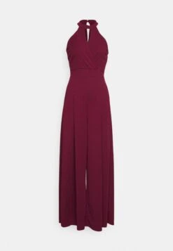 Wal G Arry Wide Leg- Jumpsuit - Wine -Lyno Kleding Winkel c1657b339fbf468cb65d0ae54d4dfb9f
