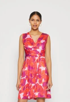 Anna Field Jerseyjurk - Red/Pink -Lyno Kleding Winkel c2117d5472f2405d999bed8f3a44d7e2