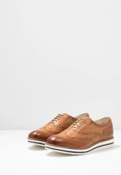 Anna Field Leather - Sportieve Veterschoenen - Cognac -Lyno Kleding Winkel c63208e013b947dc987ae4c00b94aaef