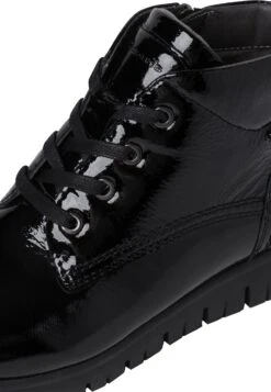 Tamaris Comfort - Enkellaarsjes Met Plateauzool - Black Patent -Lyno Kleding Winkel c96830733c654b4f96186d205c4695fb