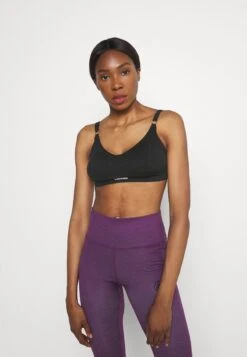 Icebreaker Merino Queens Clasp Bra - Sport Bh - Black