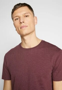 Pier One 3 Pack - T-Shirt Basic - Mottled Bordeaux/White/Blue -Lyno Kleding Winkel cff95dbc64f547b193a52d13e024d737