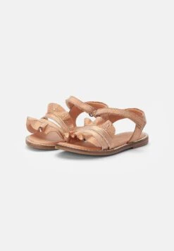 Friboo Leather Strappy Sandals - Sandalen - Rose Gold/Coloured -Lyno Kleding Winkel d138535eaa8d4234958c5813a72b1960