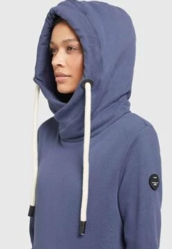 Khujo Rhabea - Hoodie - Dunkelblau -Lyno Kleding Winkel d1b56d10ab594fb39a560696a5ee0108
