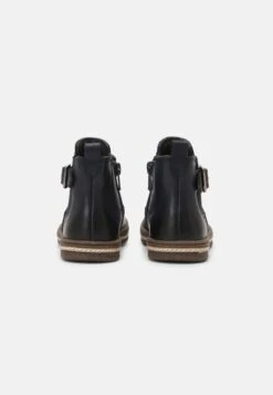 Friboo Leather Booties - Korte Laarzen - Dark Blue -Lyno Kleding Winkel d1c8cd2cd6fe49509b9a8319cb7afa89