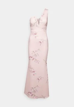 Wedding Gigi One Shoulder Print Maxi - Galajurk - Peach Print -Lyno Kleding Winkel d235d84396ff4055ace713c11ca70c4d