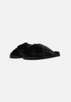 Even&Odd Pantoffels - Black -Lyno Kleding Winkel d5d4ed67932e4f6bb06b589eca646e85
