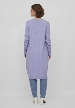Vila Viril Long Cardigan - Vest - Sweet Lavender -Lyno Kleding Winkel d627cadf74c441ea9102ef047e3a0ef4