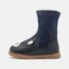 Friboo Leather - Snowboots- Dark Blue 1 Friboo Leather - Snowboots- Dark Blue -Lyno Kleding Winkel d7f28afbb92147568a097eb89108b2ac
