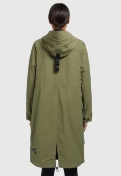 Khujo Marnia - Regenjas - Olivgrün -Lyno Kleding Winkel d8b72f8d3eeb4cdb9713c0aaaff9187a