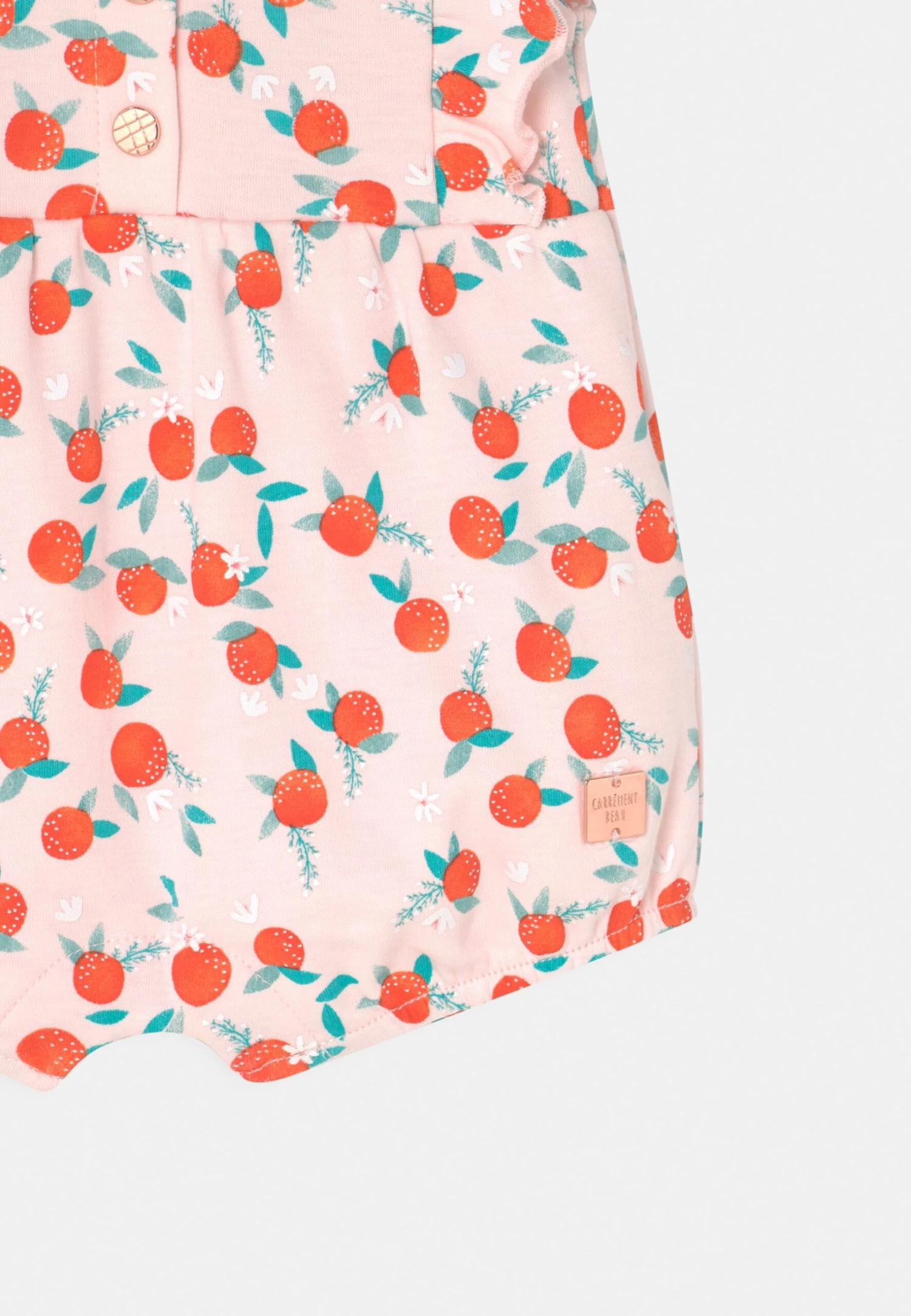 Carrement Beau All In One Hat Baby Set - Jumpsuit - Apricot 5 Carrement Beau All In One Hat Baby Set - Jumpsuit - Apricot - Afbeelding 3