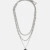 Pier One Unisex 3 Pack - Ketting - Silver-Coloured -Lyno Kleding Winkel dbd8bc1fb79744a7b2671d3ee603c185
