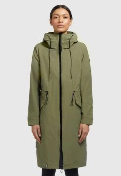 Khujo Marnia - Regenjas - Olivgrün