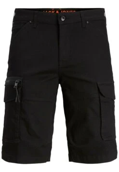 Jack & Jones Unifarbene Dex Mit Cargotaschen - Shorts - Schwarz -Lyno Kleding Winkel e03f31d3f3b646ae9e97f5ef3238d8cb