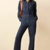 Next Button Through Boilersuit Petite - Jumpsuit - Rinse -Lyno Kleding Winkel e6a341d9d547456295aad692e01a4e19