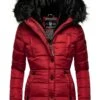 Marikoo Lotusblüte - Winterjas - Blood Red -Lyno Kleding Winkel e6e9167cb566484daea42e52c1260959