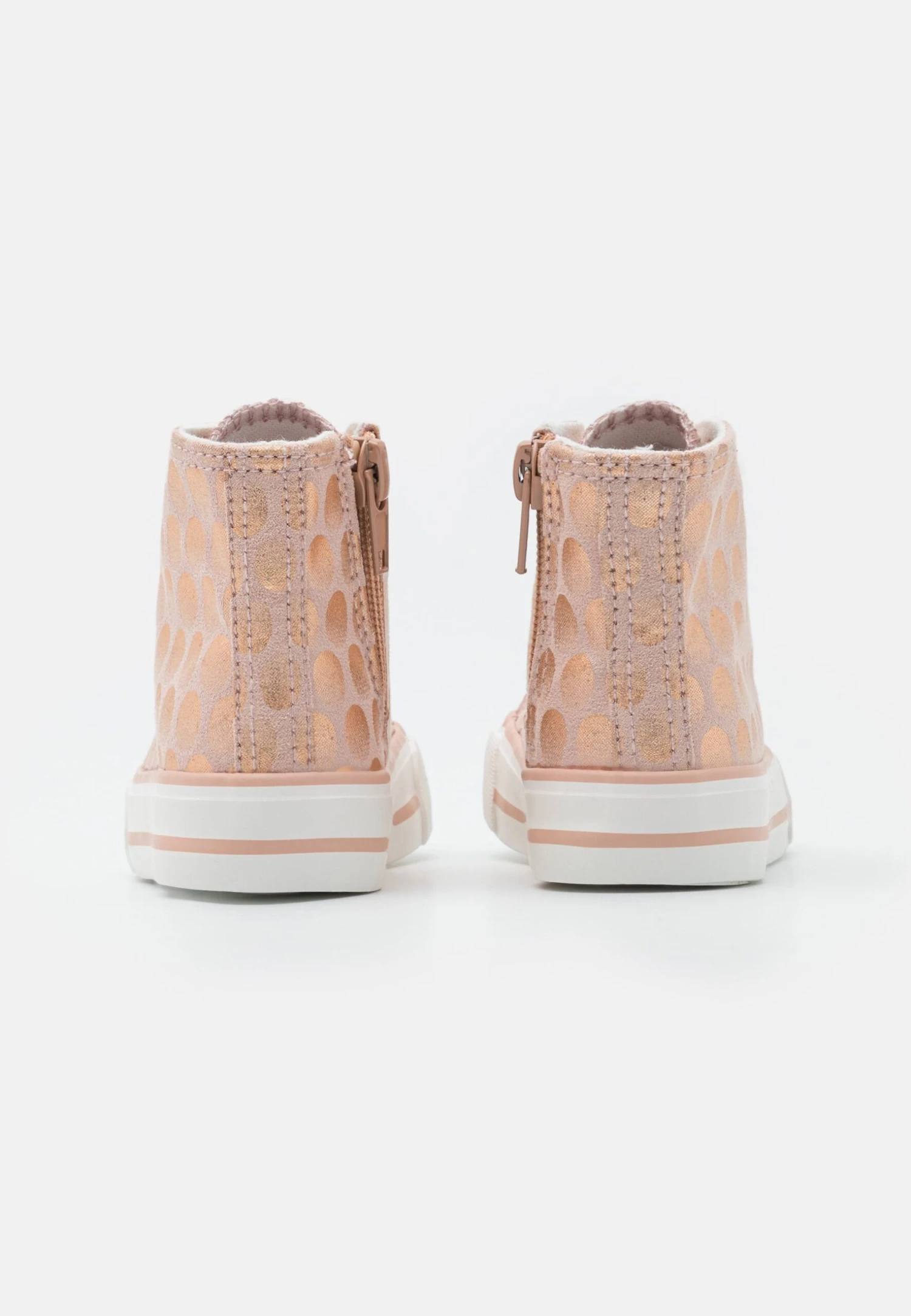 Friboo Sneakers Hoog - Rose Gold 5 Friboo Sneakers Hoog - Rose Gold - Afbeelding 3