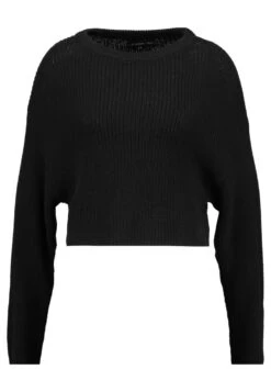 Even&Odd Cropped Jumper - Trui - Black -Lyno Kleding Winkel e85001ce9542453992838447401a35e8